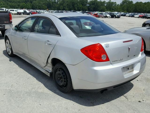 1G2ZA5E09A4113938 - 2010 PONTIAC G6 SILVER photo 3
