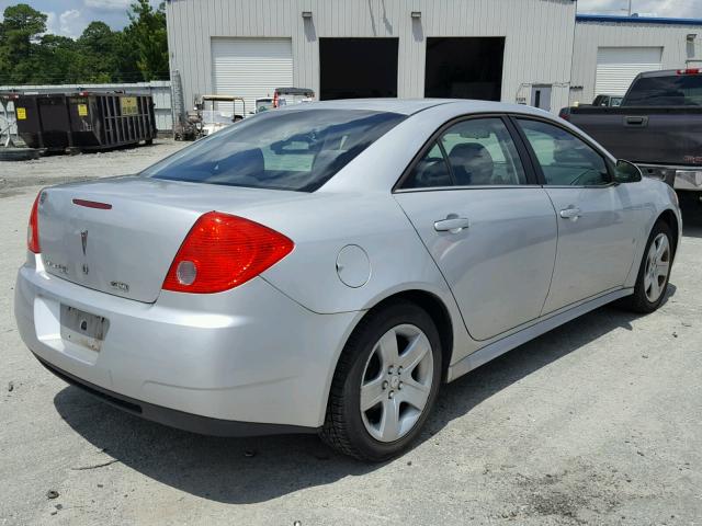 1G2ZA5E09A4113938 - 2010 PONTIAC G6 SILVER photo 4