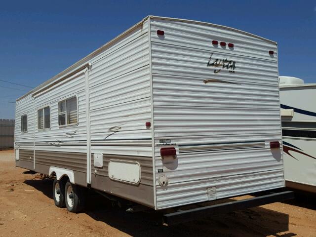 1SE200P236F000699 - 2006 CABIN TRAILER RV WHITE photo 3