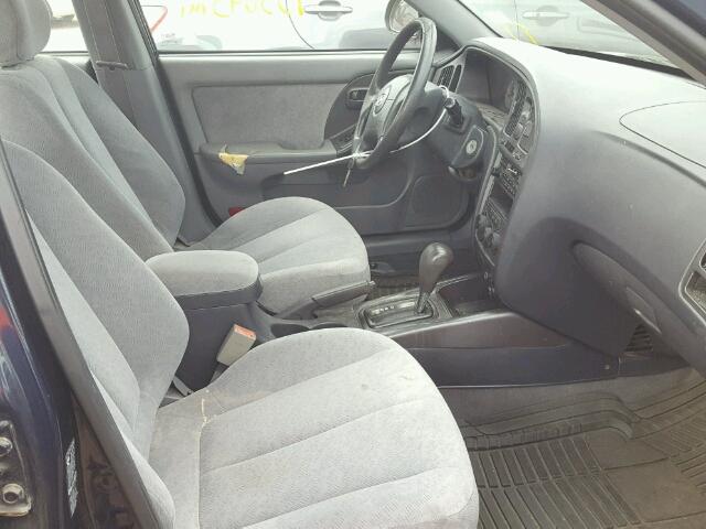 KMHDN46D25U032755 - 2005 HYUNDAI ELANTRA GL BLUE photo 5