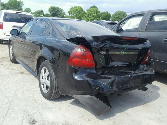 2G2WP552461266037 - 2006 PONTIAC GRAND PRIX BLACK photo 3