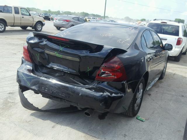 2G2WP552461266037 - 2006 PONTIAC GRAND PRIX BLACK photo 4