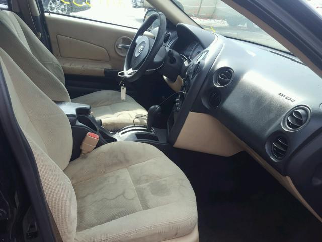 2G2WP552461266037 - 2006 PONTIAC GRAND PRIX BLACK photo 5