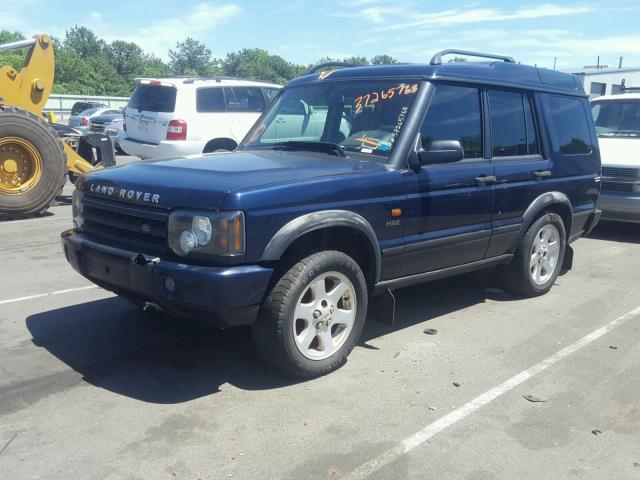 SALTP16463A801550 - 2003 LAND ROVER DISCOVERY BLUE photo 2