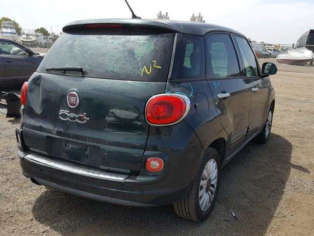 ZFBCFABH5EZ024207 - 2014 FIAT 500L EASY GREEN photo 4