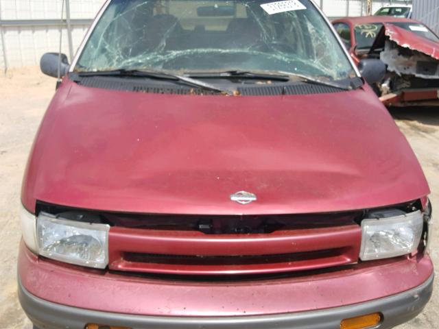 4N2DN11W0RD852265 - 1994 NISSAN QUEST XE RED photo 9
