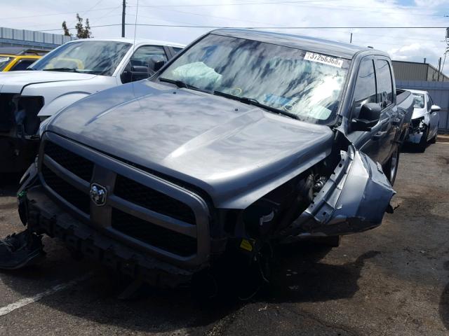 1C6RR6KT6DS583263 - 2013 RAM 1500 ST GRAY photo 2