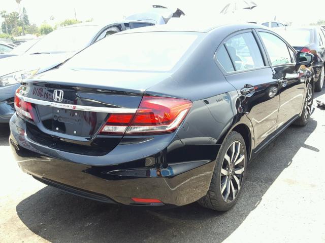 2HGFB2F96FH555031 - 2015 HONDA CIVIC EXL BLACK photo 4