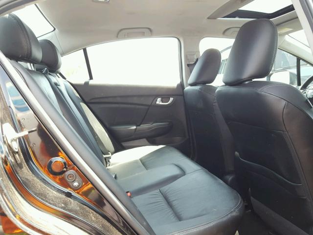 2HGFB2F96FH555031 - 2015 HONDA CIVIC EXL BLACK photo 6