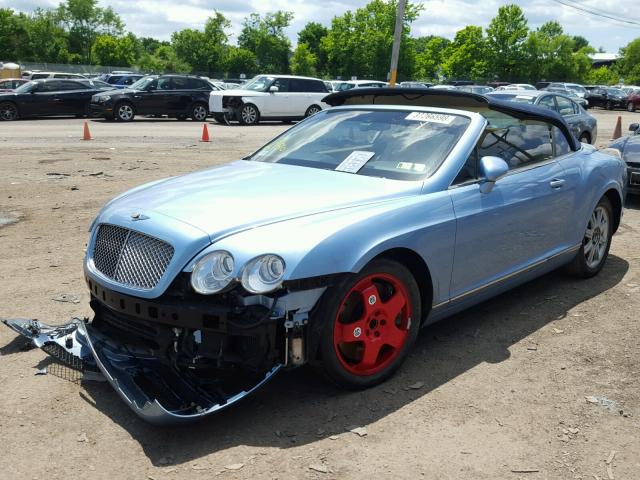 SCBDR33W47C047066 - 2007 BENTLEY CONTINENTA BLUE photo 2