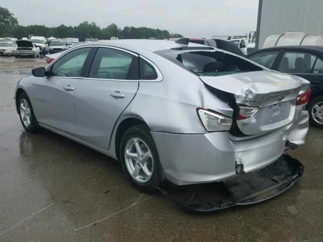1G1ZB5ST4GF211255 - 2016 CHEVROLET MALIBU LS ვერცხლისფერი ფოტო 3