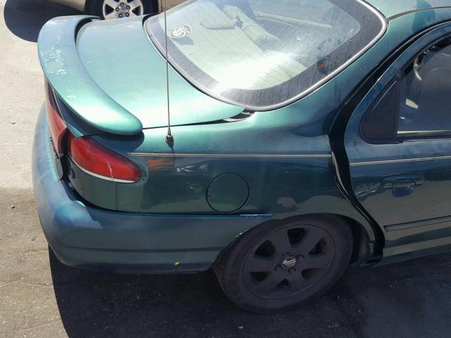 1MEFM66L7XK639122 - 1999 MERCURY MYSTIQUE L GREEN photo 9