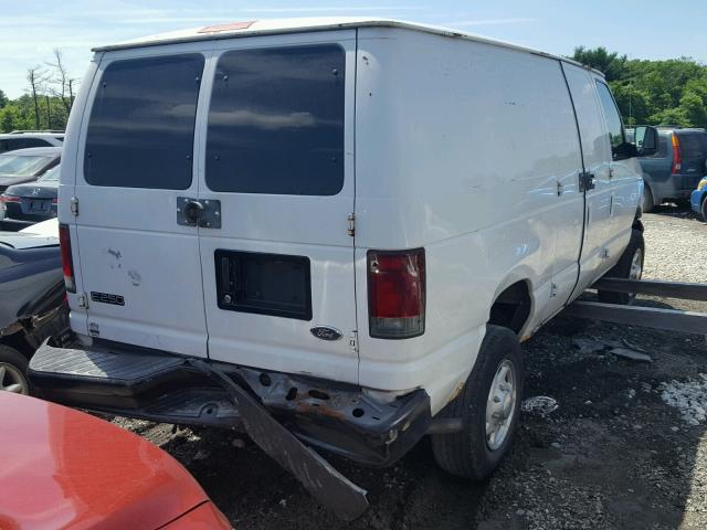 1FTNE24253HB69080 - 2003 FORD ECONOLINE WHITE photo 4