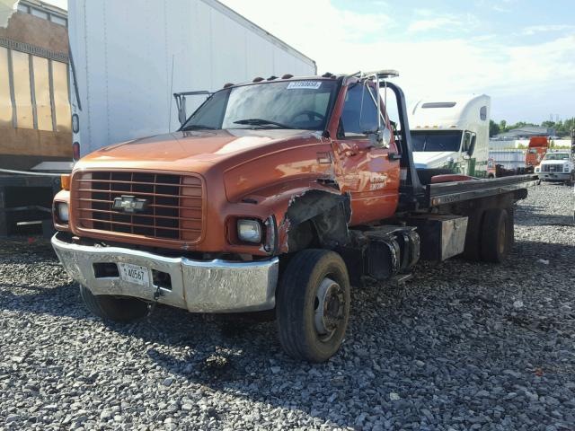 1GBJ6H1C92J503926 - 2002 CHEVROLET C-SERIES C ORANGE photo 2