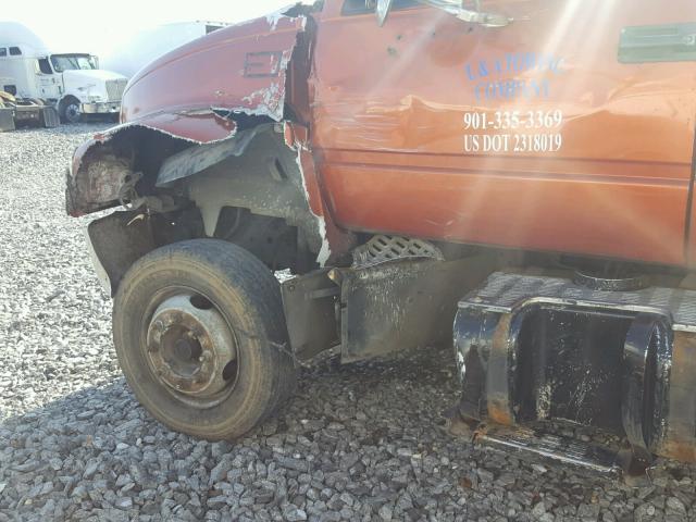 1GBJ6H1C92J503926 - 2002 CHEVROLET C-SERIES C ORANGE photo 9