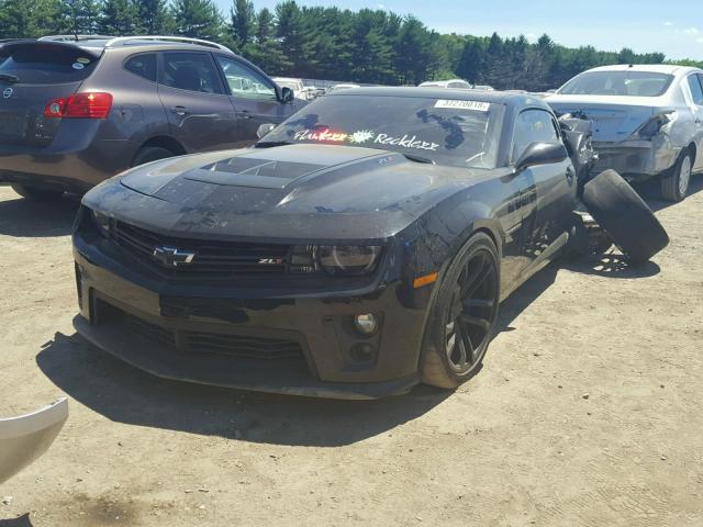 2G1FZ1EPXD9803771 - 2013 CHEVROLET CAMARO ZL1 黑色 照片 2