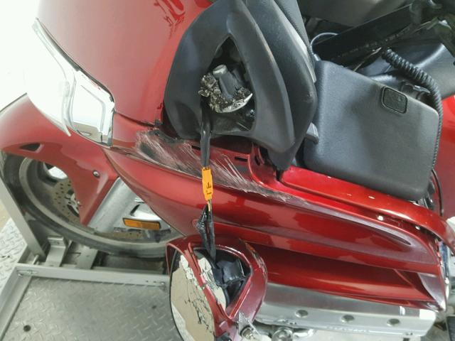 1HFSC47L58A705198 - 2008 HONDA GL1800 RED photo 14