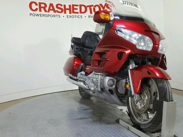 1HFSC47L58A705198 - 2008 HONDA GL1800 RED photo 4