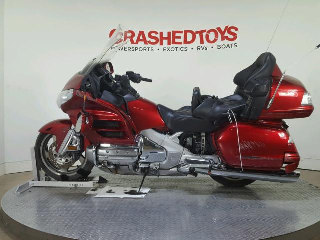 1HFSC47L58A705198 - 2008 HONDA GL1800 RED photo 5