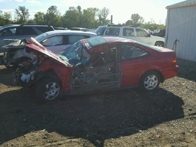 1HGEJ8254WL094175 - 1998 HONDA CIVIC EX RED photo 10