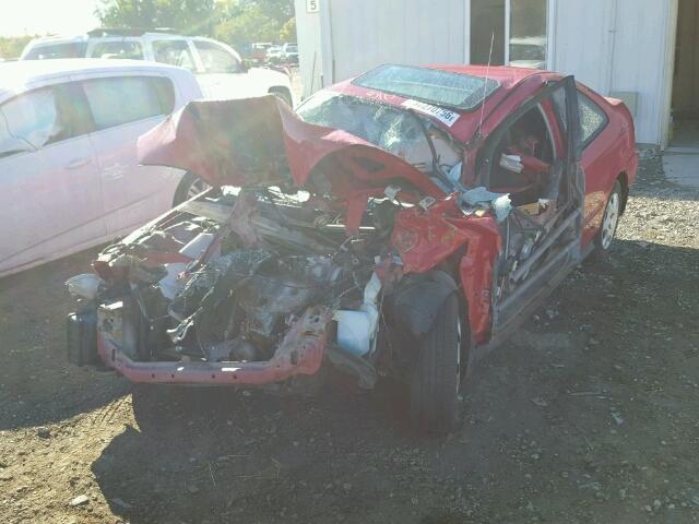 1HGEJ8254WL094175 - 1998 HONDA CIVIC EX RED photo 2