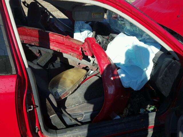 1HGEJ8254WL094175 - 1998 HONDA CIVIC EX RED photo 5