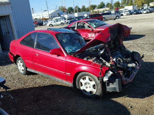 1HGEJ8254WL094175 - 1998 HONDA CIVIC EX RED photo 9