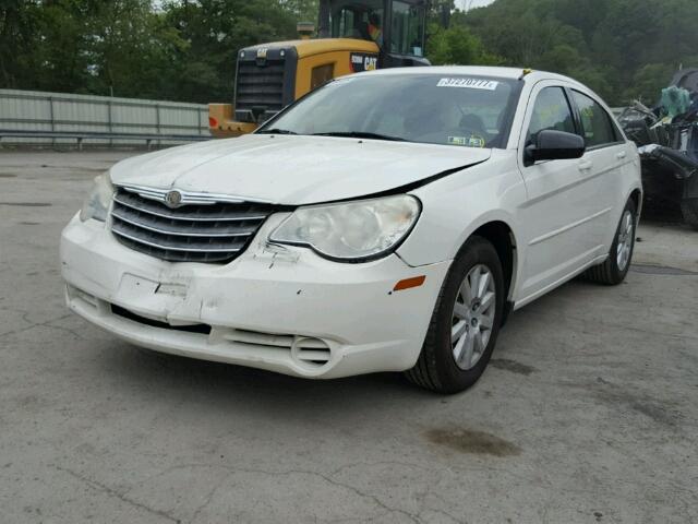 1C3LC46J08N264754 - 2008 CHRYSLER SEBRING LX WHITE photo 2