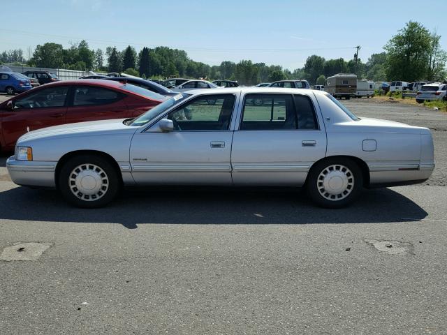 1G6KD54Y4XU744247 - 1999 CADILLAC DEVILLE SILVER photo 9