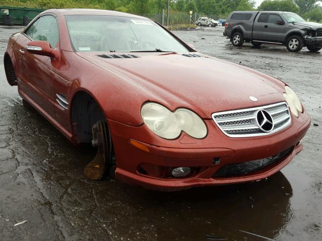 WDBSK75F63F053410 - 2003 MERCEDES-BENZ SL 500R ORANGE photo 1