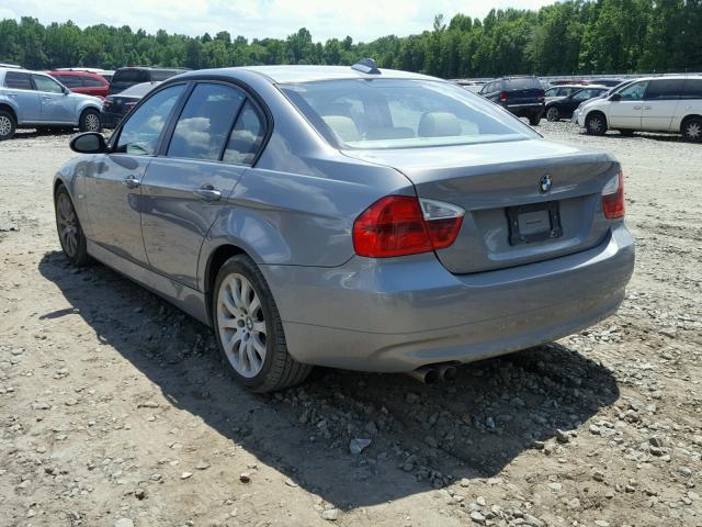 WBAVB17536NK34522 - 2006 BMW 325 I AUTO BLUE photo 3