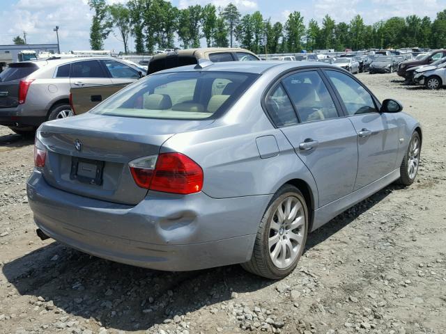 WBAVB17536NK34522 - 2006 BMW 325 I AUTO BLUE photo 4