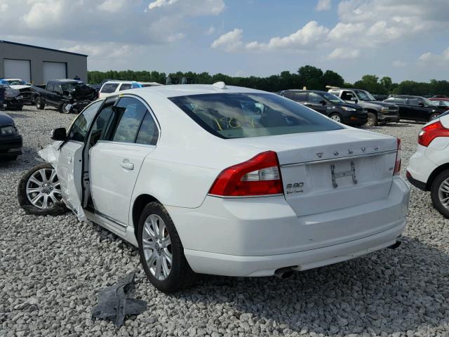 YV1982AS0A1126571 - 2010 VOLVO S80 3.2 WHITE photo 3