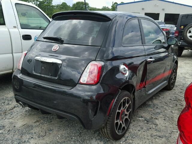 3C3CFFHH2DT606230 - 2013 FIAT 500 SPORT BLACK photo 4