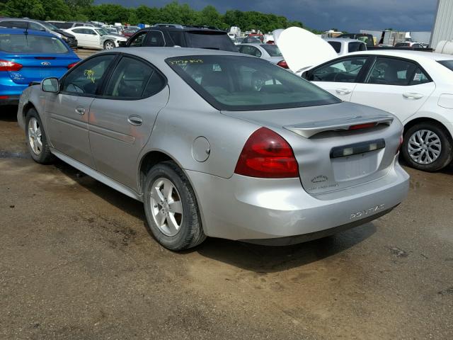 2G2WP552981108716 - 2008 PONTIAC GRAND PRIX SILVER photo 3