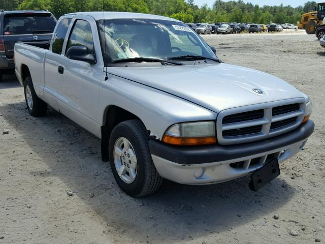 1B7GL32X92S584147 - 2002 DODGE DAKOTA SPO SILVER photo 1