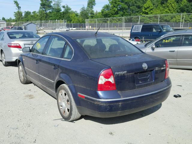 WVWTH63B33P298867 - 2003 VOLKSWAGEN PASSAT GLX 蓝色 照片 3