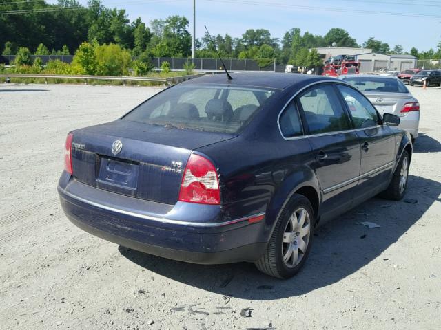 WVWTH63B33P298867 - 2003 VOLKSWAGEN PASSAT GLX 蓝色 照片 4