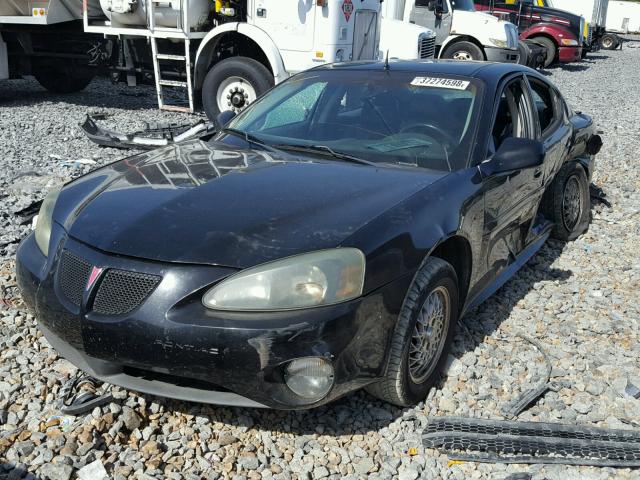 2G2WF544241216344 - 2004 PONTIAC GRAND PRIX Чорний фото 2