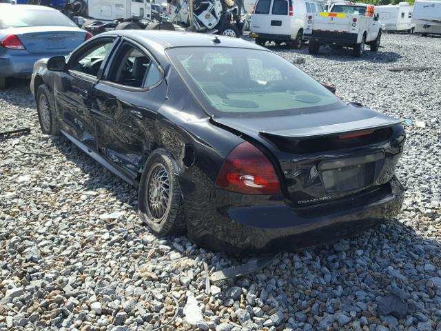 2G2WF544241216344 - 2004 PONTIAC GRAND PRIX Чорний фото 9