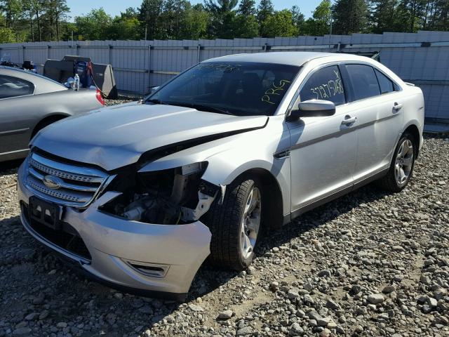 1FAHP2KT9AG129225 - 2010 FORD TAURUS SHO SILVER photo 2