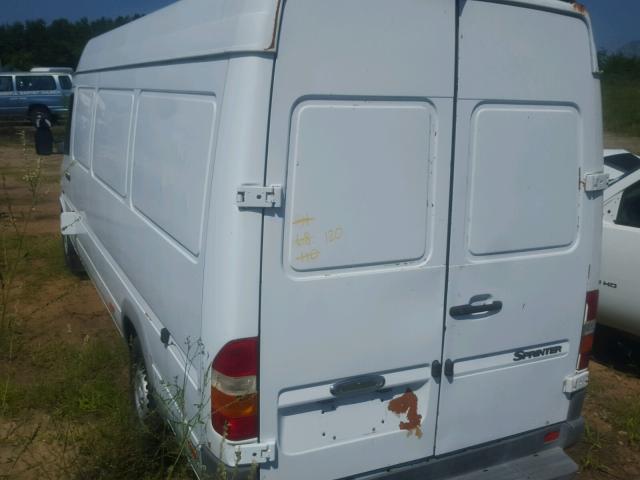 WDYPD744655842431 - 2005 MERCEDES-BENZ SPRINTER 2 WHITE photo 3