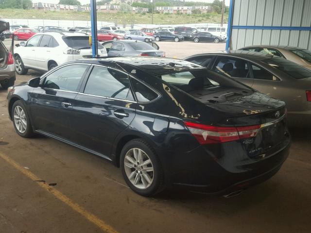 4T1BK1EB3FU173902 - 2015 TOYOTA AVALON XLE BLUE photo 3