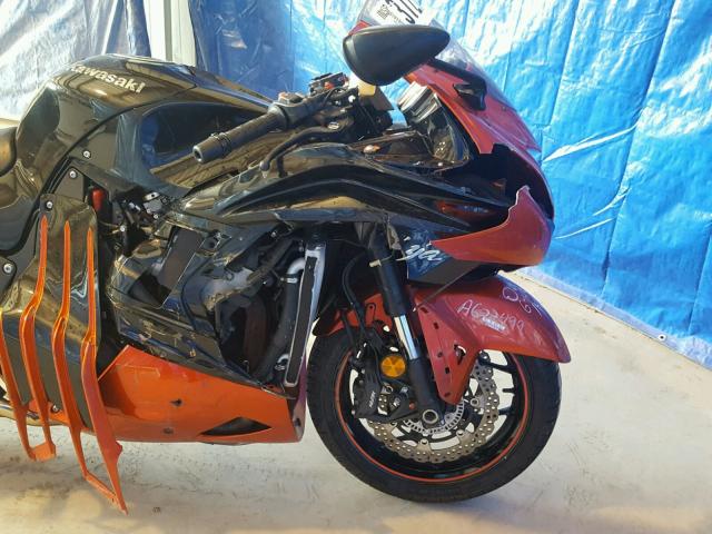 JKBZXNF15EA006058 - 2014 KAWASAKI ZX1400 F ORANGE photo 9