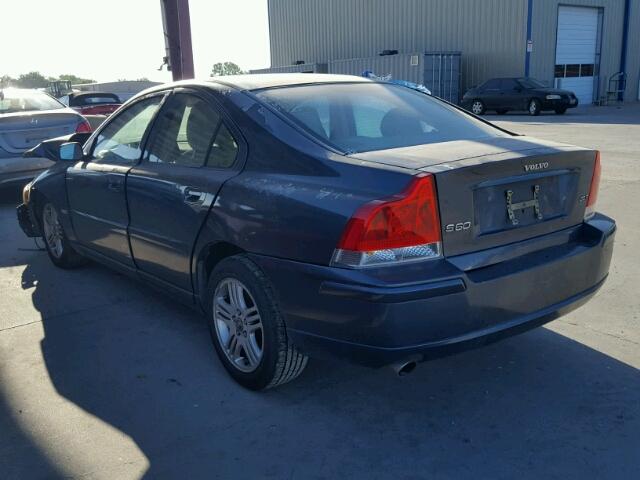 YV1RS592062554553 - 2006 VOLVO S60 2.5T GREEN photo 3