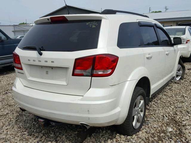 3D4PG1FG7BT513131 - 2011 DODGE JOURNEY MA WHITE photo 4