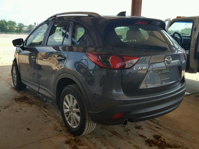 JM3KE2BEXE0334744 - 2014 MAZDA CX-5 SPORT GRAY photo 3