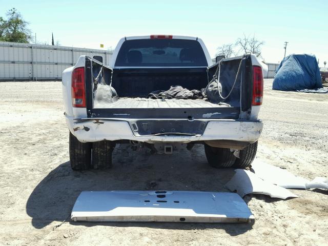 3D7MR46C85G740937 - 2005 DODGE RAM 3500 S WHITE photo 6