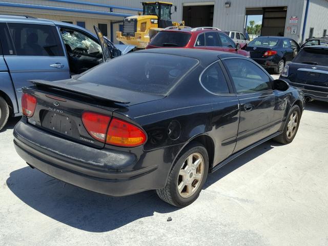 1G3NF12E01C153786 - 2001 OLDSMOBILE ALERO GLS 黑色 照片 4