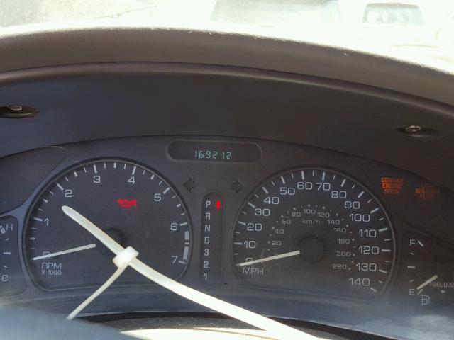 1G3NF12E01C153786 - 2001 OLDSMOBILE ALERO GLS 黑色 照片 8